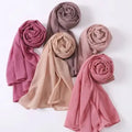 Plain Chiffon Geogert Hijab Stoller Multicolor stoller for girls and women