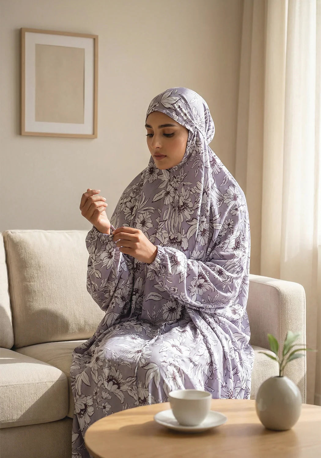 Premium Swiss Lawn Namaz Chaddar – Soft & Breathable Prayer Wear